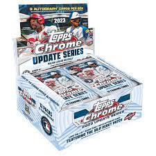 TOPPS CHROME 2023 UPDATE SERIES BASEBALL JUMBO BOX