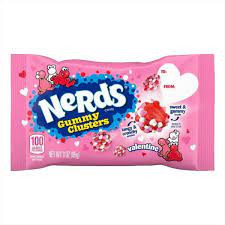 NERDS GUMMY CLUSTERS VALENTINE 85G