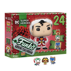 FUNKO POP! DC SUPER HEROES ADVENT CALENDAR