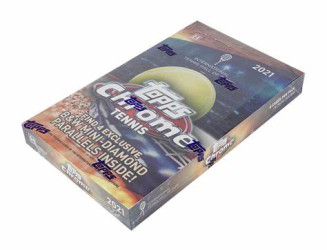 TOPPS CHROME TENNIS LITE HOBBY BOX 2021