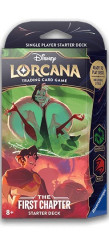 DISNEY LORCANA THE FIRST CHAPTER STARTER DECK