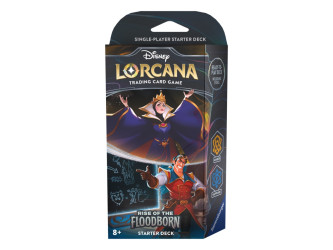 DISNEY LORCANA RISE OF THE FLOODBORN STARTER DECK