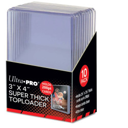ULTRA PRO 200PT SUPER THICK TOPLOADER 10 PACK