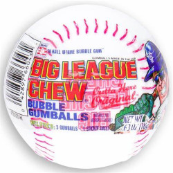 BIG CHEW LEAGUE BUBBLE GUMBALLS 18G