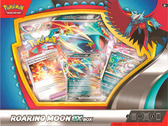 POKEMON ROARING MOON & IRON VALIANT EX