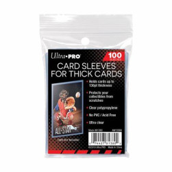 ULTRA PRO CARD SLEEVES FOR THICK CARDS 100 PACK