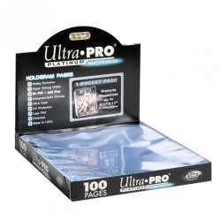 ULTRA PRO PLATINUM SERIES HOLOGRAM PAGES 8.5 / 11