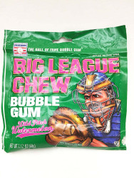 BIG LEAGUE CHEW BUBBLE GUM WATERMELON