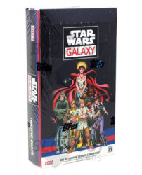 TOPPS STAR WARS GALAXY HOBBY BOX 2022