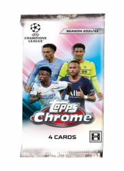 TOPPS CHROME UEFA CHAMPIONS LEAGUE 2021-22 PACK