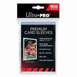 ULTRA PRO PREMIUM CARD SLEEVES 100 PACK