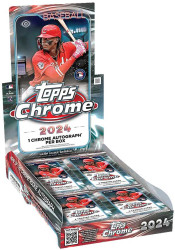 TOPPS CHROME BASEBALL 2024 HOBBY BOX