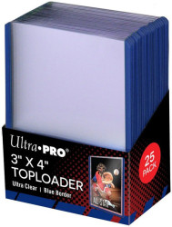 ULTRA PRO TOPLOADER 35PT BLEU