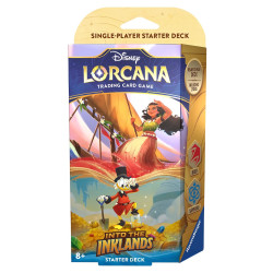 DISNEY LORCANA INTO THE INKLANDS STARTER DECK