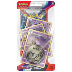 POKEMON SCARLET & VIOLET CHECKLANE BOOSTER WITH COIN