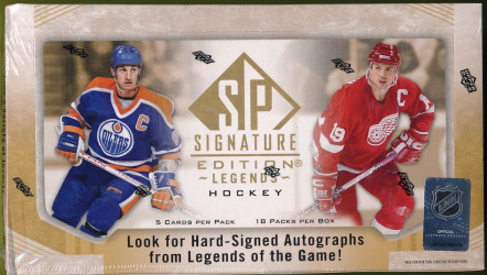 UD SP SIGNATURE LEGENDS HOBBY 2020-21