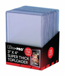 ULTRA PRO SUPER THICK TOPLOADER 75PT