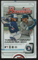 TOPPS BOWMAN BASEBALL 2020 JUMBO BOX