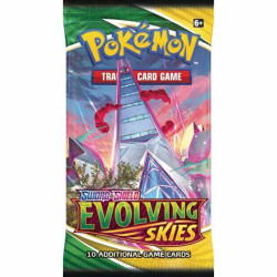 POKEMON SWORD & SHIELD EVOLVING SKIES BOOSTER PACK