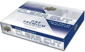 UD CLEAR CUT 2021-22 / 2022-23 HOBBY BOX