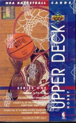UD SERIES 1 BASKETBALL HOBBY BOX 1993-94