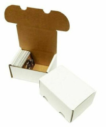 BCW BOITE DE RANGEMENT CARTON 200 CARTES