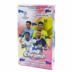 TOPPS CHROME CHAMPIONS LEAGUE LITE HOBBY BOX 2021-22