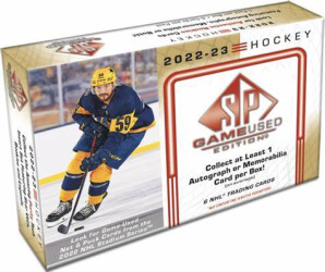 UD SP GAME USED HOBBY BOX 2022-23