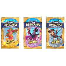 DISNEY LORCANA INTO THE INKLANDS PACKS