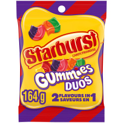 STARBURST GUMMIES DUOS 164G