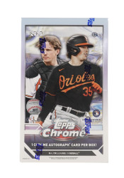 TOPPS CHROME BASEBALL HOBBY BOX 2023