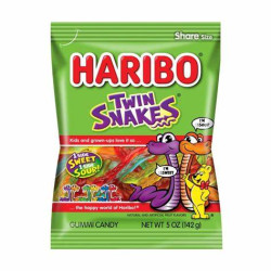 HARIBO TWIN SNAKES 142G