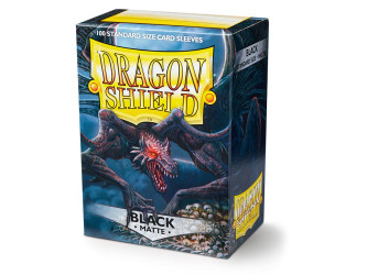 DRAGON SHIELD BLACK STANDARD CARD SLEEVES