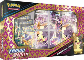 POKEMON CROWN ZENITH MORPEKO V-UNION PREMIUM TREASURES