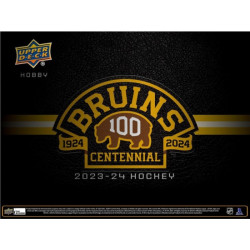 UD BOSTON BRUINS CENTENNIAL 2023-24 HOBBY BOX