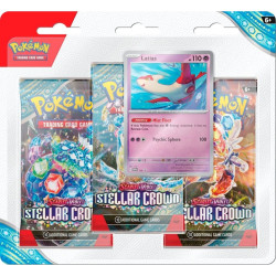 POKEMON STELLAR CROWN 3-PACK BLISTER