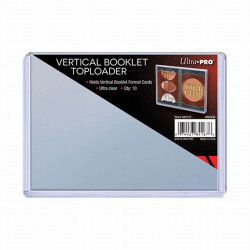 ULTRA PRO VERTICAL BOOKLET TOPLOADER