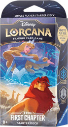 DISNEY LORCANA THE FIRST CHAPTER STARTER DECK