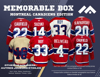 MEMORABLE BOX EDITION CANADIENS DE MONTREAL