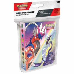 POKEMON MINI PORTFOLIO SCARLET VIOLET