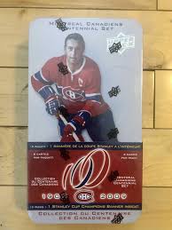 UD CANADIENS DE MONTREAL CENTENNIAL TIN 2008-09