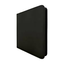 PRO BINDER 12 POCKET VIVID ZIPPERED BLACK