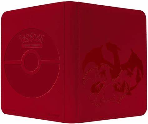 POKEMON 9 POCKET ZIPPERED PRO BINDER CHARIZARD