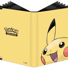 PRO BINDER POKEMON PIKACHU FACE