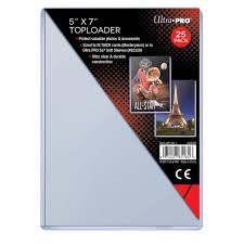 TOPLOADER 5 X 7 ULTRA PRO 25 CT