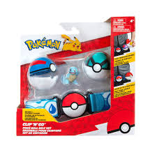 POKEMON CLIP N GO POKE BALL BELT SET