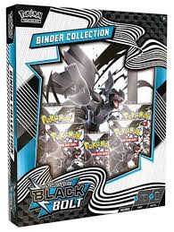 POKEMON SV10.5 BLACK BOLT BINDER COLLECTION