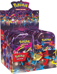 POKEMON ME01 MEGA HEROES MINI TIN DISPLAY