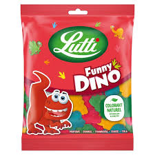 LUTTI FUNNY DINO 100G