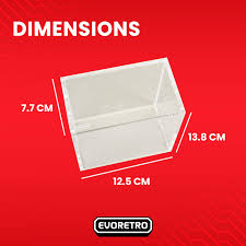 EVORETRO ACRYLIC CASE FOR POEMON BOOSTER BOX WITH MAGNETIC